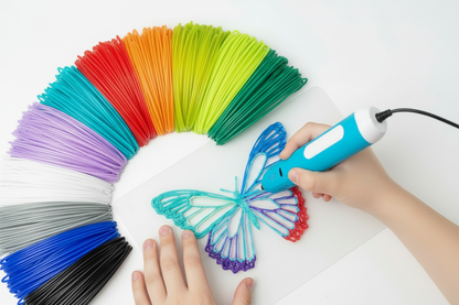 3D Pen Lifestyle - Blue Filament Inserted