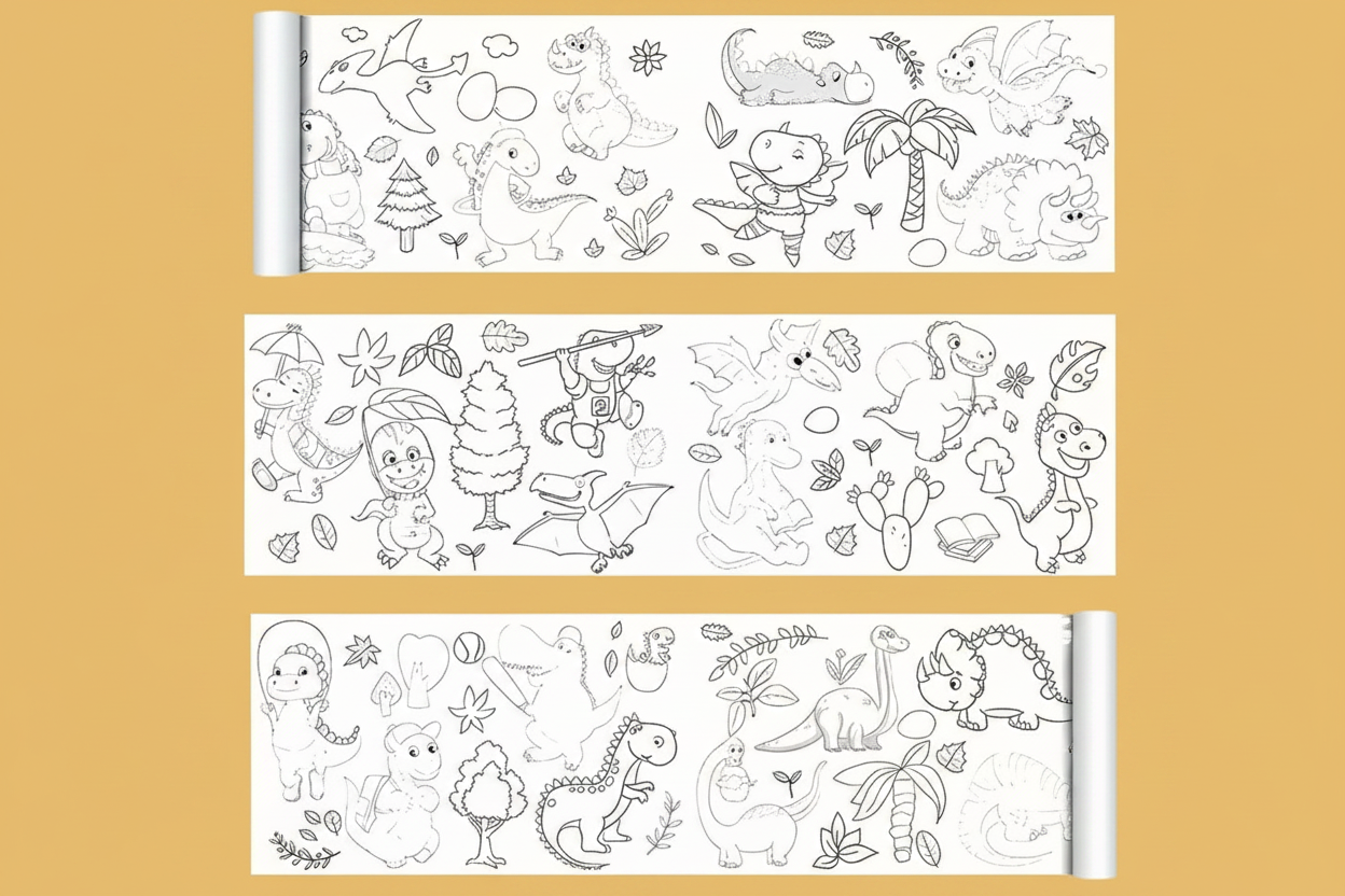 MegaCanvas™ Giant Colouring Roll